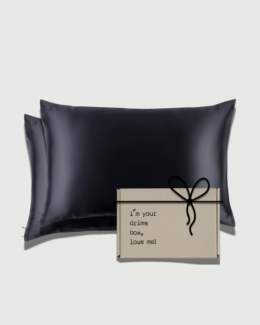 Duo Fundas King 100% Seda Mulberry — Set de 2 fundas