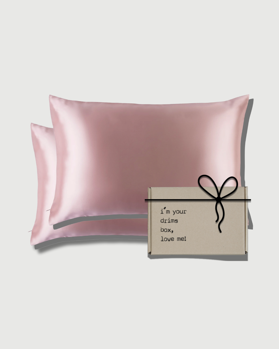 Duo Fundas de Seda King Palo Rosa