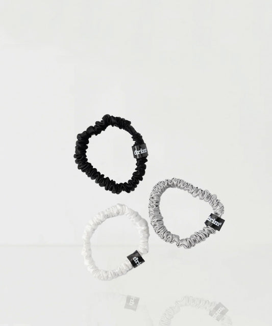 Pack Scrunchies Seda (3u)