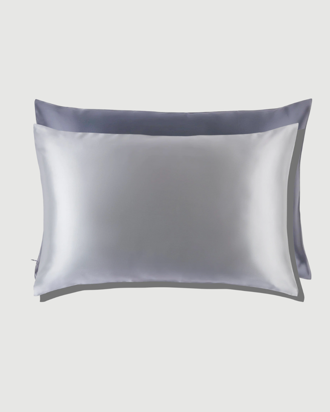 Duo Fundas de Seda Queen Palo Rosa