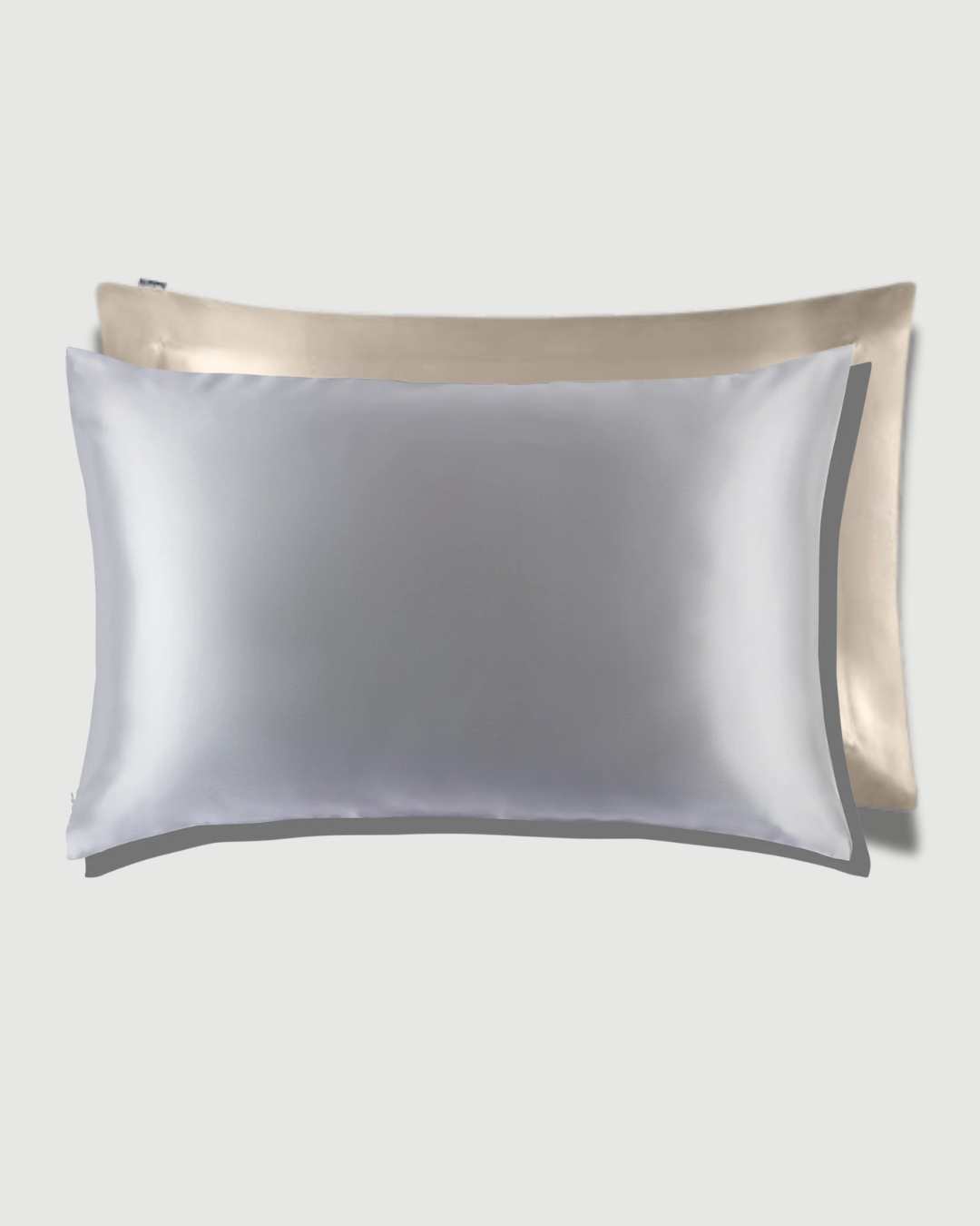 Duo Fundas de Seda Queen Palo Rosa