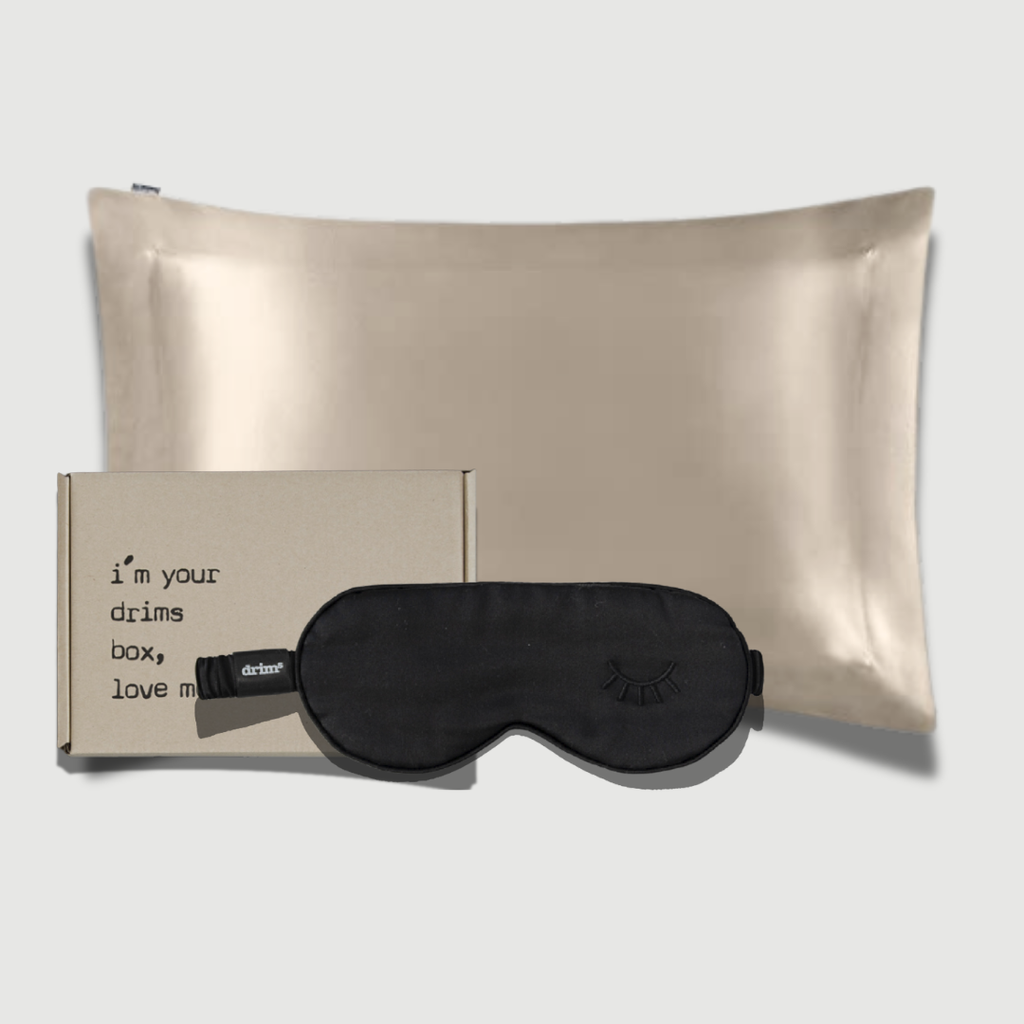 Set Funda Queen + Antifaz / Elimina Frizz - Antienvejecimiento natural