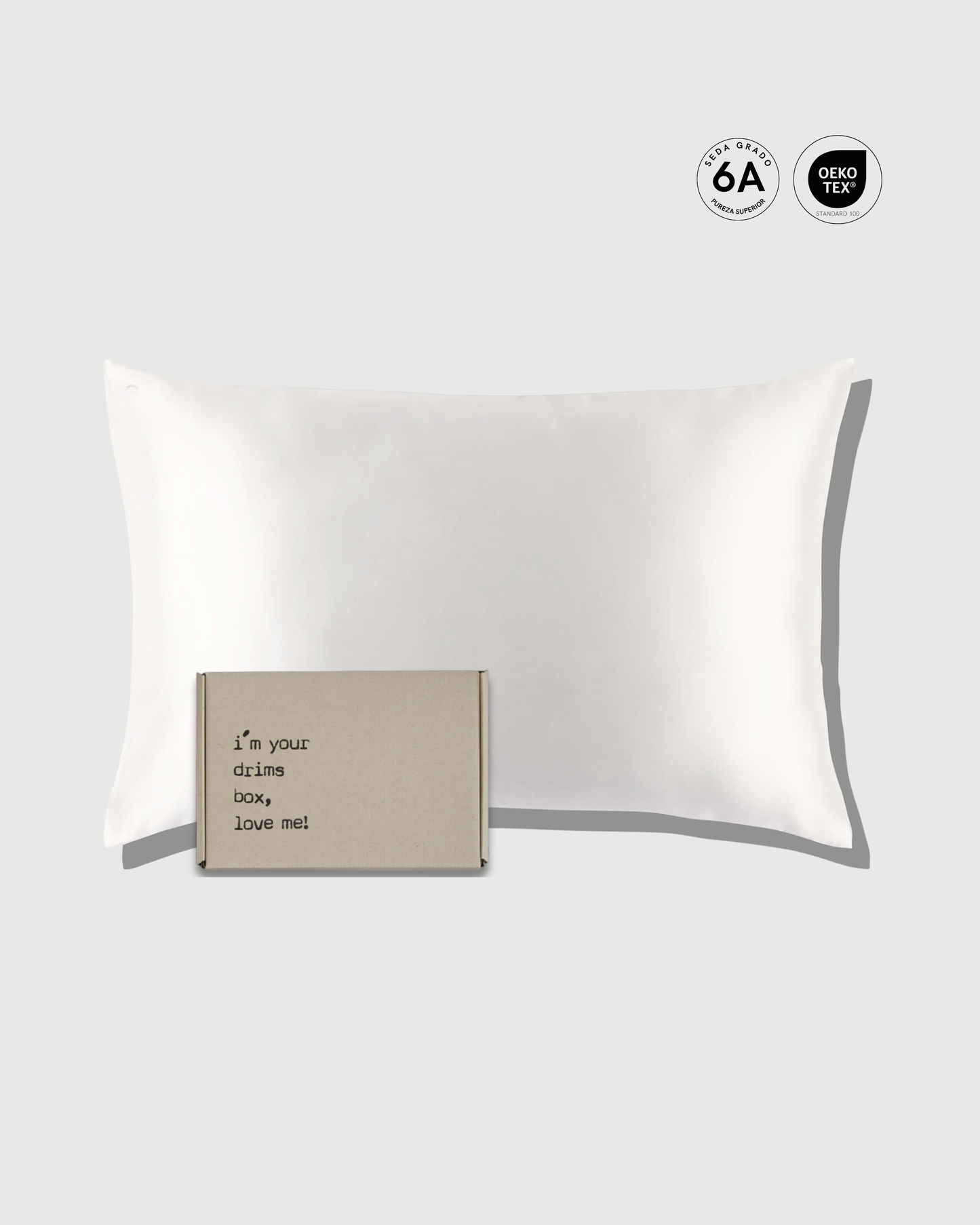 Funda de Seda 100% Seda King 50x90