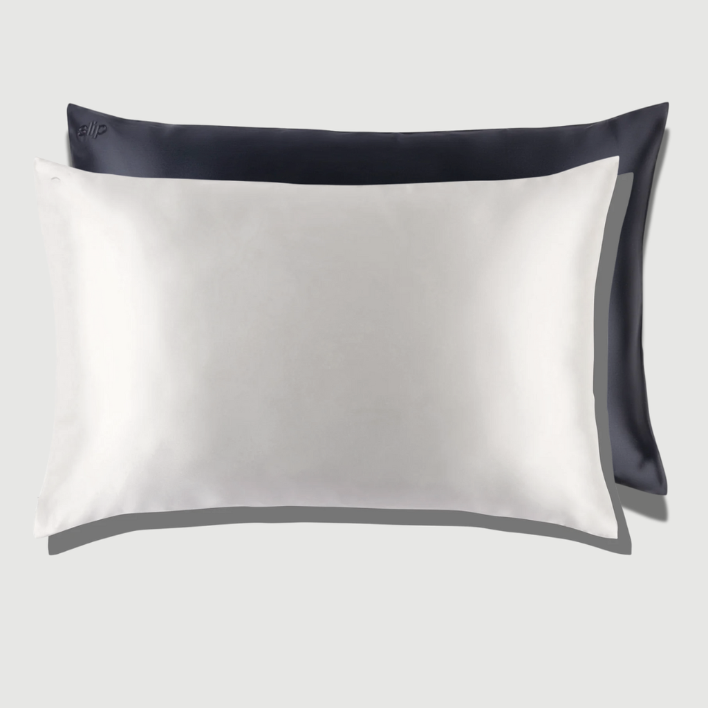 Duo Fundas de Seda Queen Palo Rosa