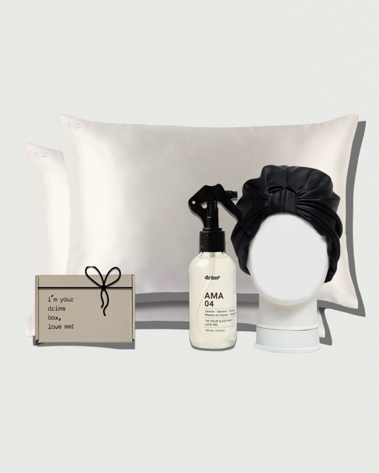 Ritual Despertar Bien — Duo Fundas Queen + Turbante + Bruma | Día de la Madre