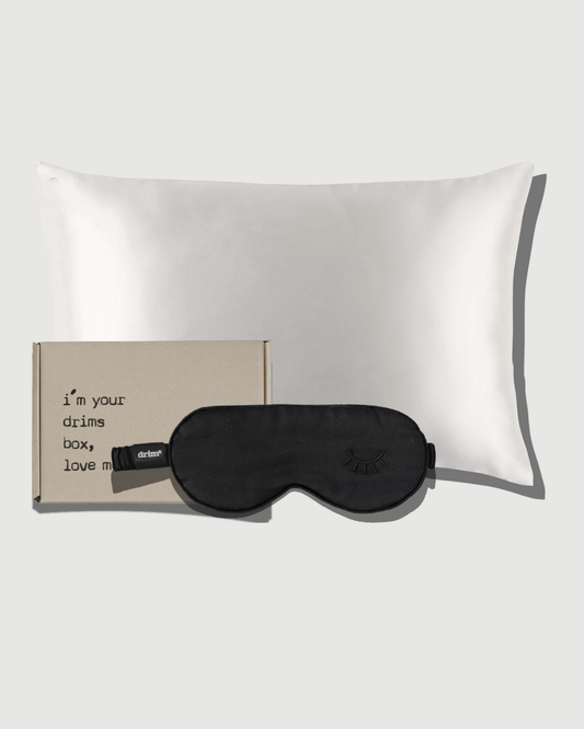 Set Funda Queen + Antifaz / Elimina Frizz - Antienvejecimiento natural