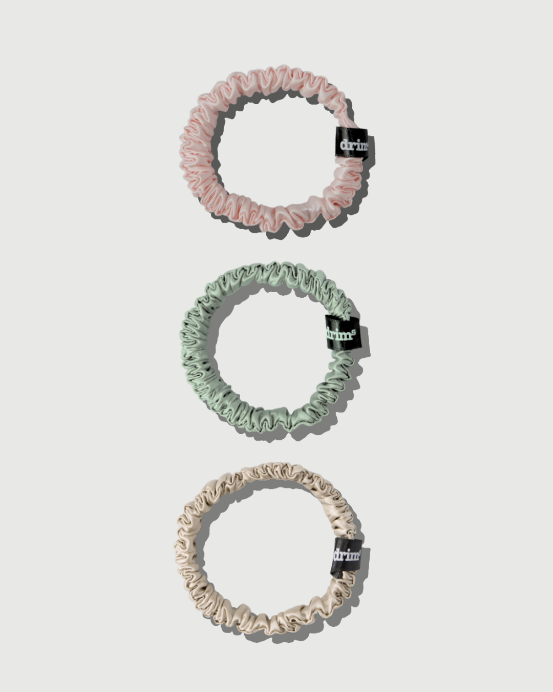 Pack Scrunchies Seda (3u)