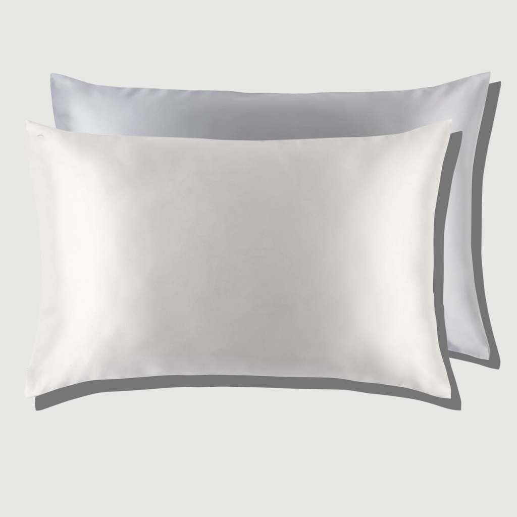 Duo Fundas de Seda Queen Palo Rosa