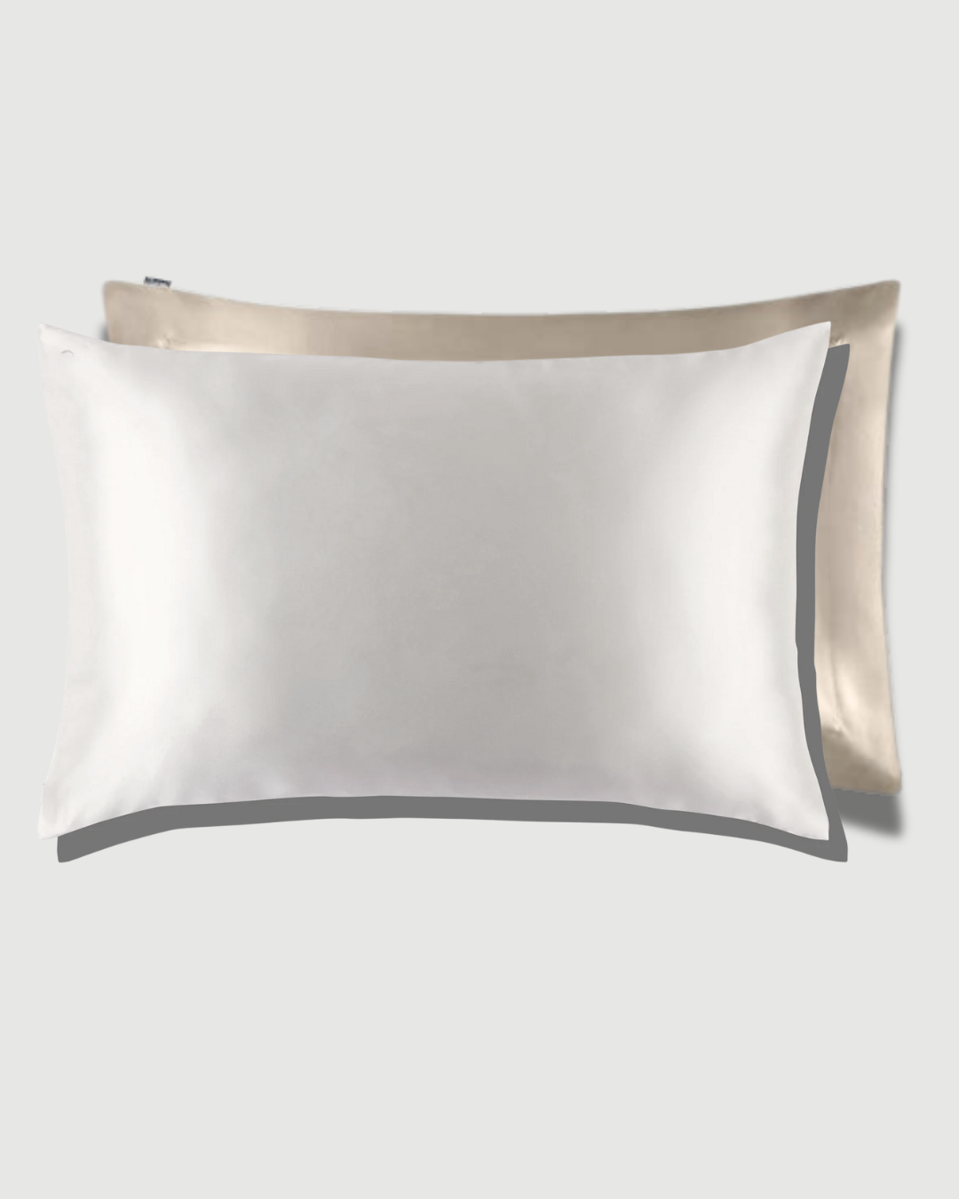 Duo Fundas de Seda Queen Palo Rosa