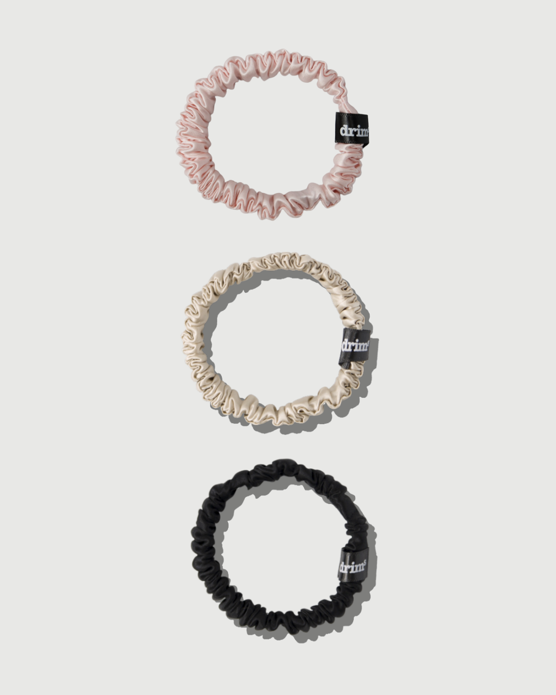Pack Scrunchies Seda (3u)