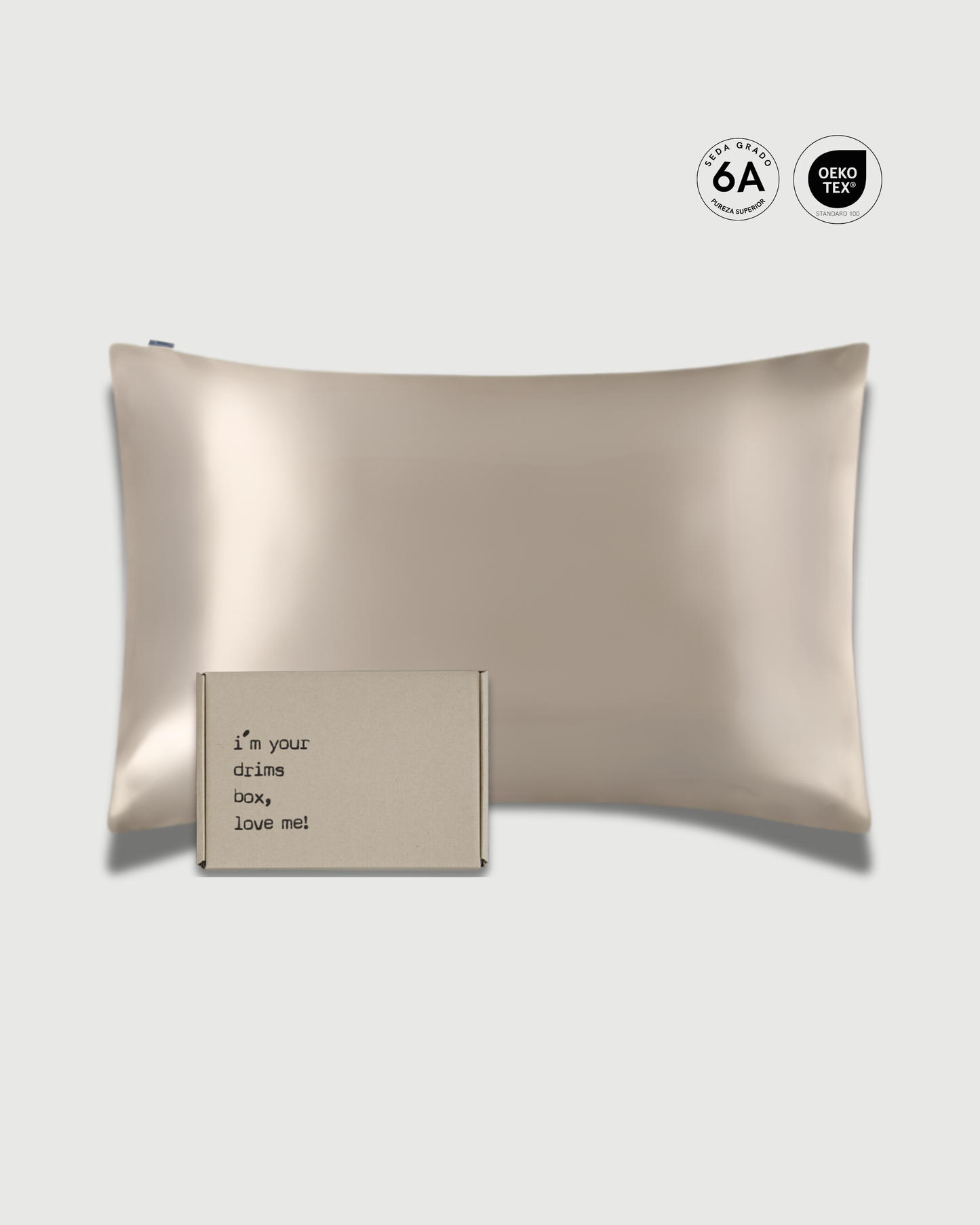 Funda de Seda 100% Seda King 50x90