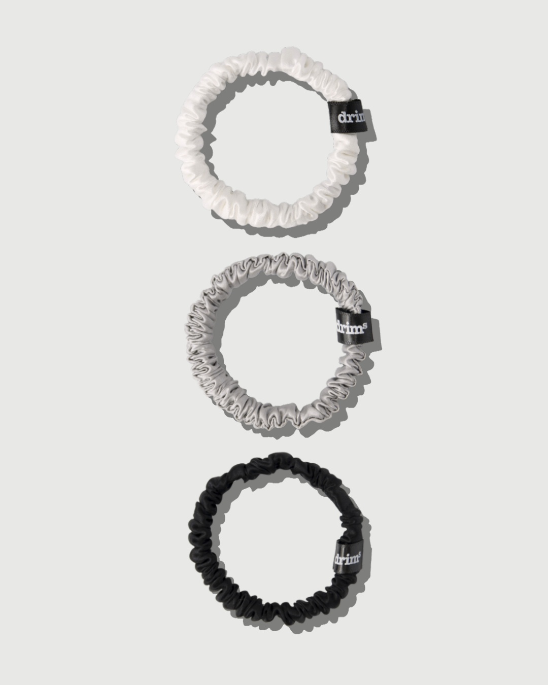 Pack Scrunchies Seda (3u)