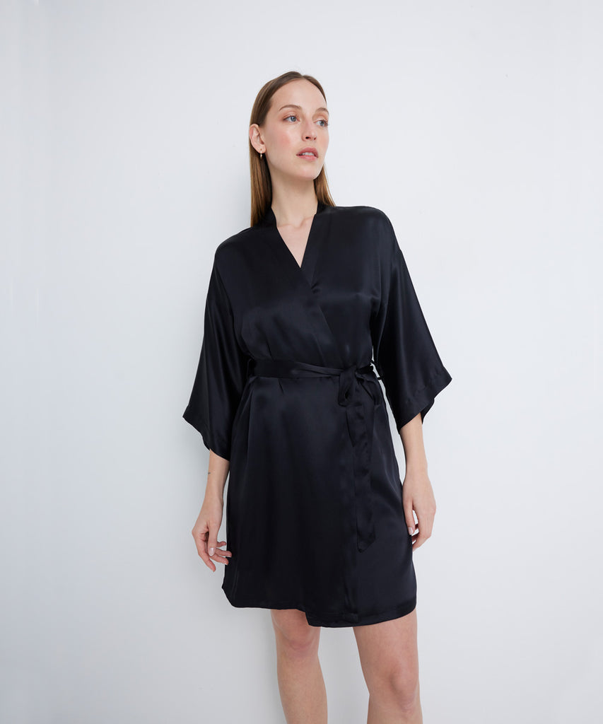 Bata de Pijama 100% de Seda