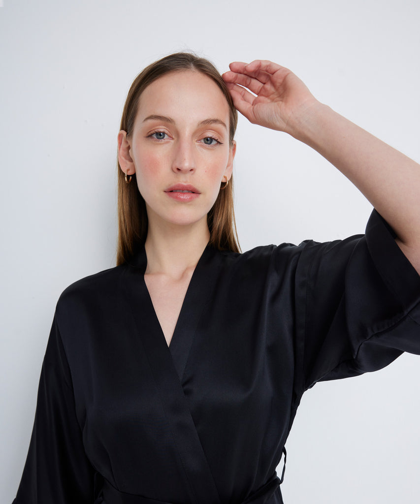 Bata de Pijama 100% de Seda