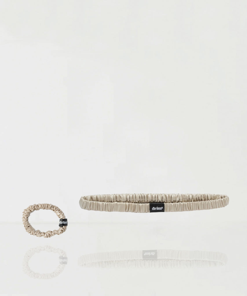 Cintillo + Scrunchie 100% De Seda