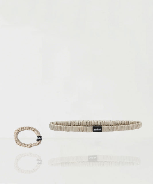 Set Cintillo + Scrunchie Seda Seda