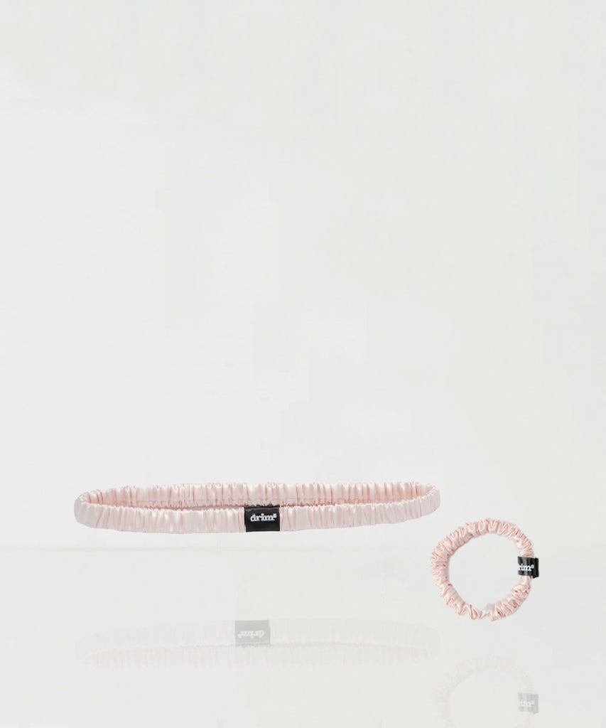 Cintillo + Scrunchie 100% De Seda