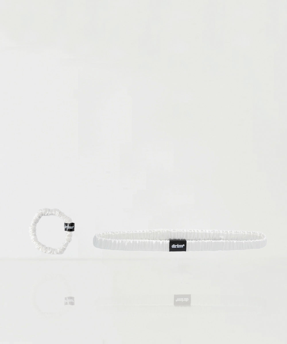 Set Cintillo + Scrunchie Seda Seda
