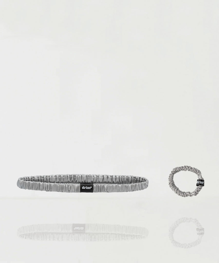 Cintillo + Scrunchie 100% De Seda