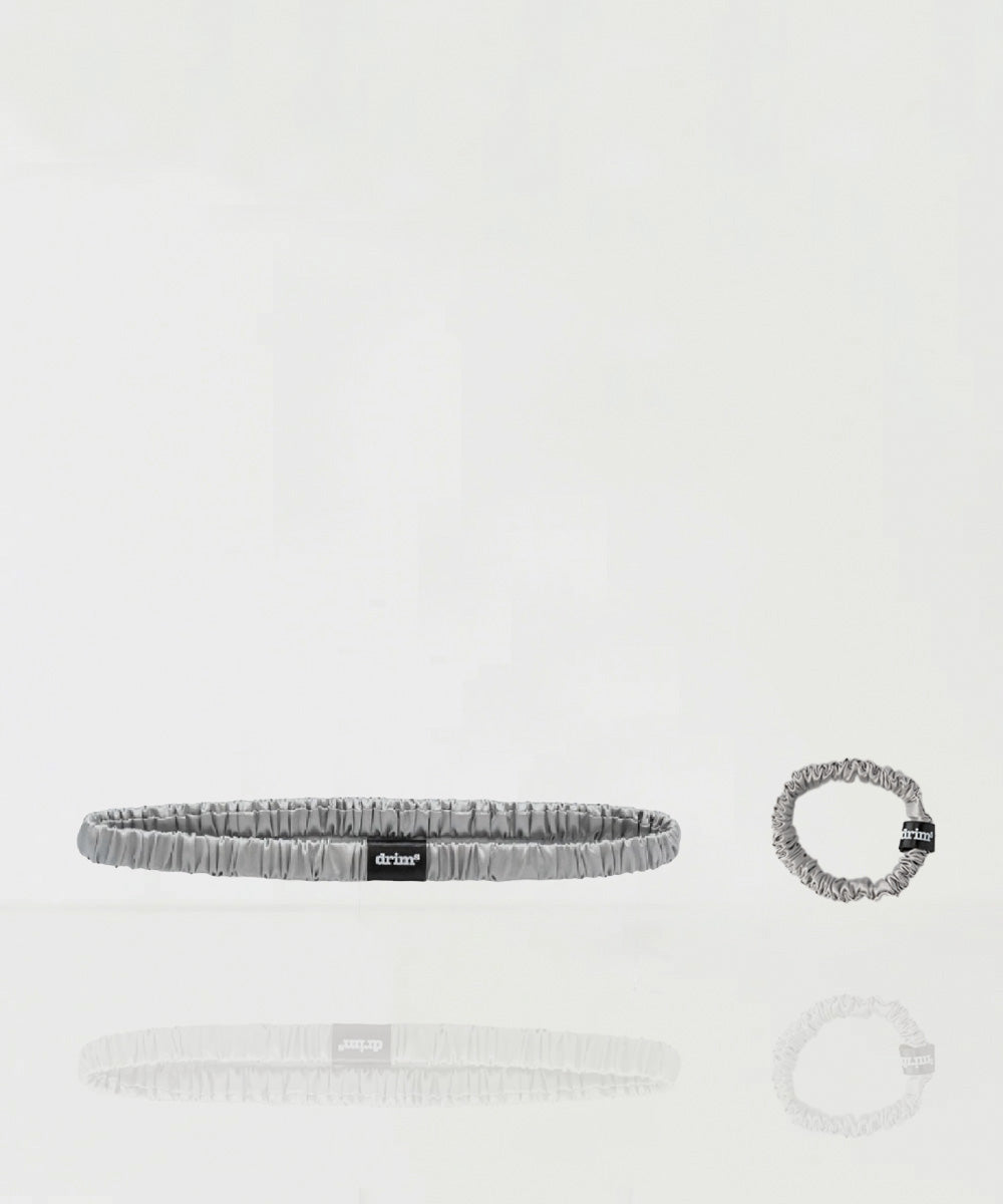 Set Cintillo + Scrunchie Seda Seda