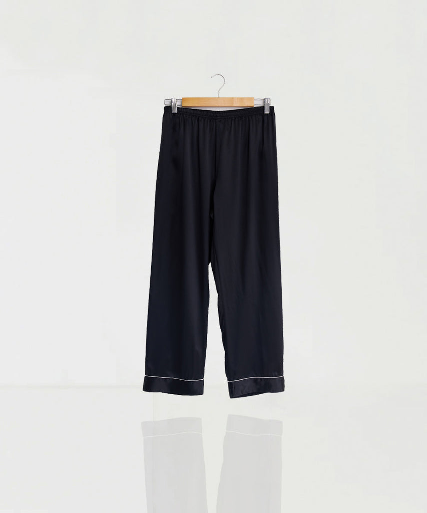 Blusa y Pantalón de Pijama 100% de Seda