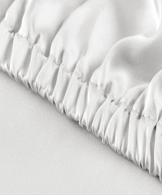 Sábana Bajera Seda 100% (198 x 203 x 40 cm King)