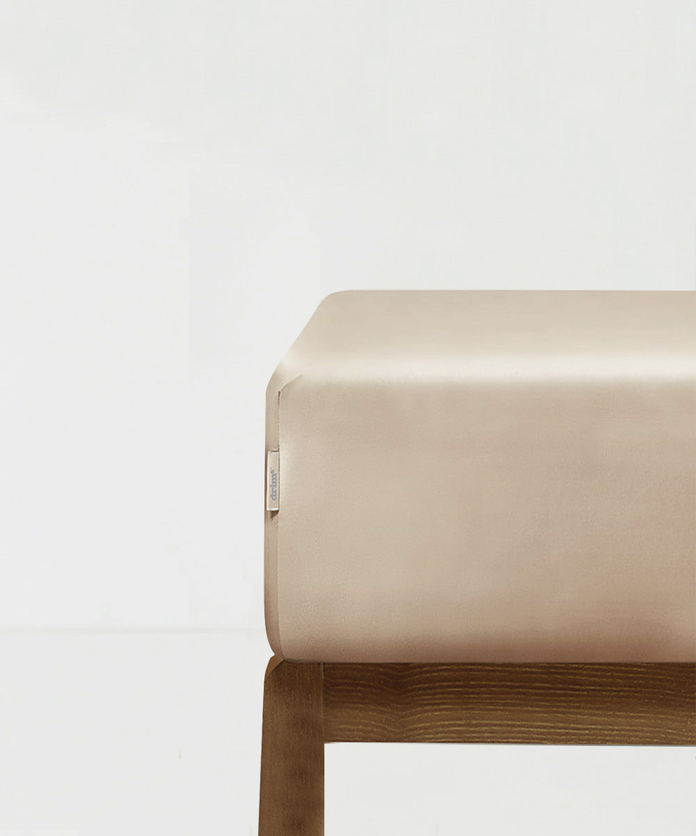 Sábana Bajera Seda 100% (152 x 203 x 40 cm Queen)