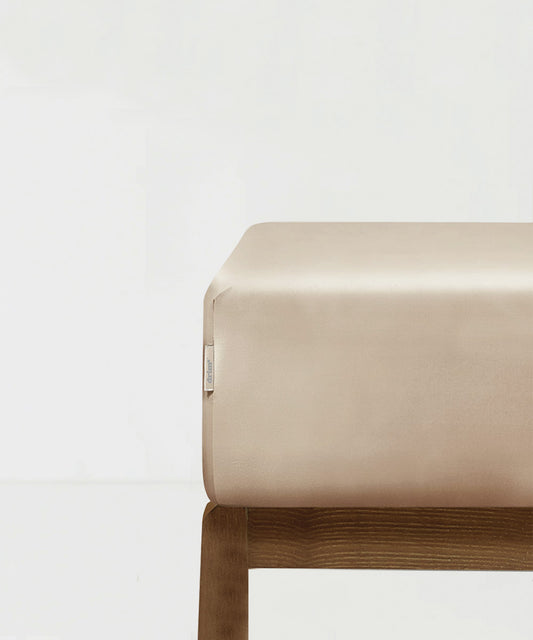 Sábana Bajera Seda 100% (152 x 203 x 40 cm Queen)