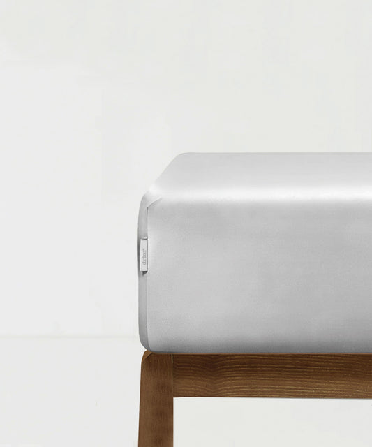 Sábana Bajera Seda 100% (152 x 203 x 40 cm Queen)