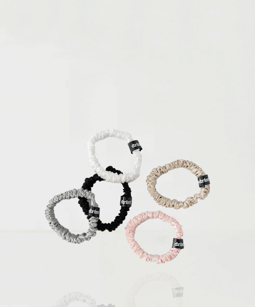 Pack De Scrunchies De Seda ( 3 Colets)