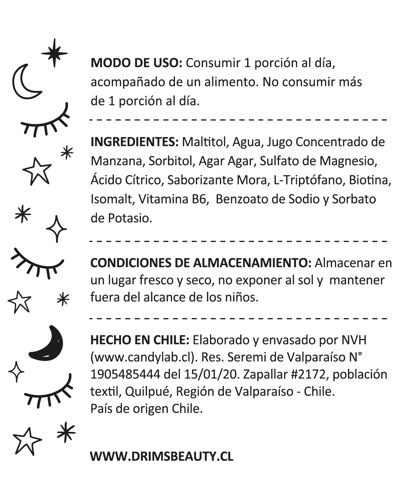 Pack de 2 Vitaminas para dormir + biotina